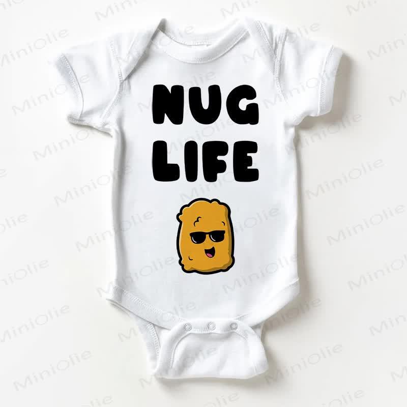 NUG LIFE Baby White Bodysuit - White - 18-24M - image 1