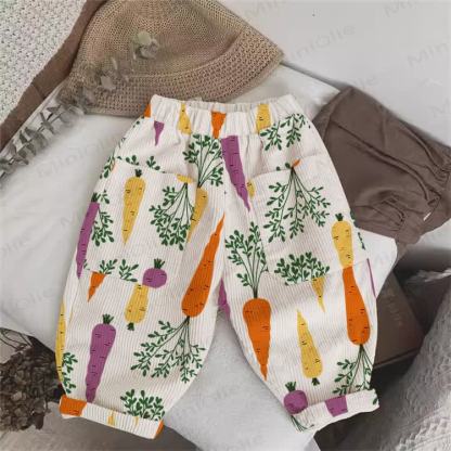 Baby Toddler Beige Carrot Cord Pants - Beige - 5-7T - image 1