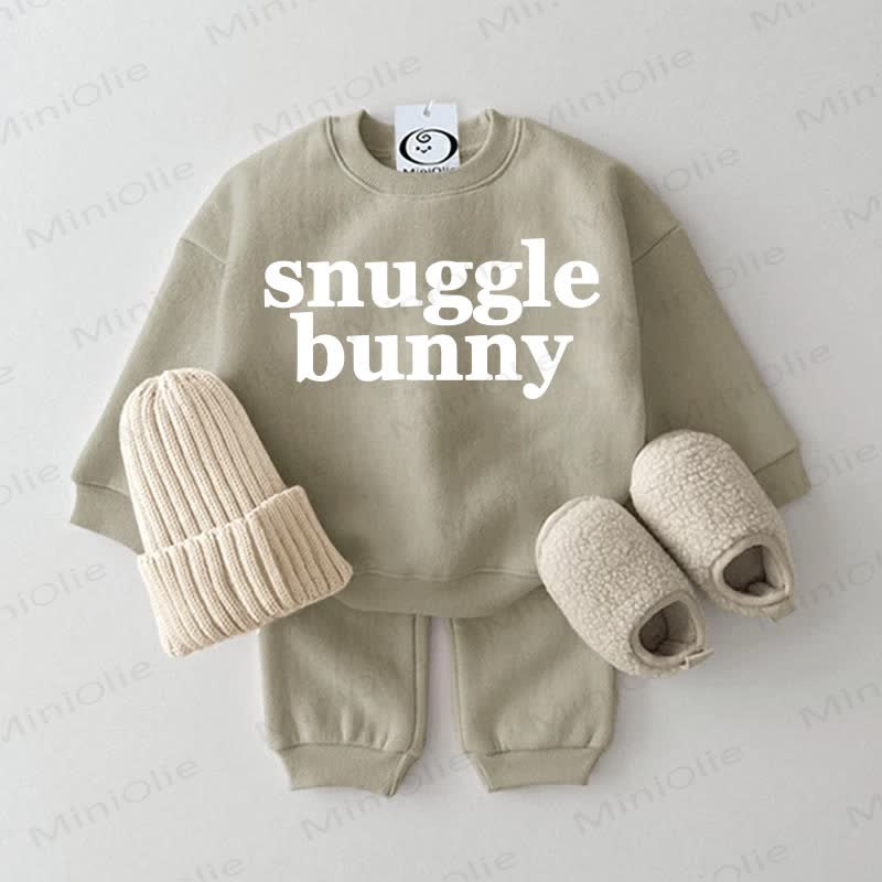 SNUGGLE BUNNY Baby 2-piece Grey Green Set - Grey Green - 2-3T - image 1
