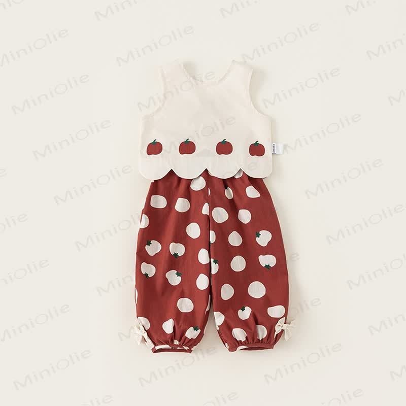 Toddler Girls' Tomato Tank and Pants Set - image 2