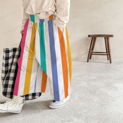 Baby Colorful Stripes Pants - Colorful - 2-3T - image 1