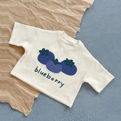 BLUEBERRY Baby Summer T-shirt - White - 2-3T - image 1