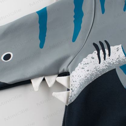 Toddler Boy Shark Sweatshirt - image 2
