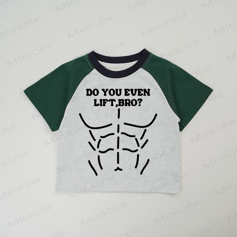 DO YOU EVEN LIFT, BRO? Baby Grey T-shirt - image 1