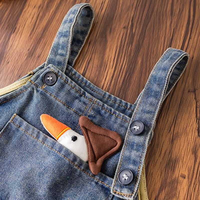 Toddler Duck Tee and Overalls Set - image 14