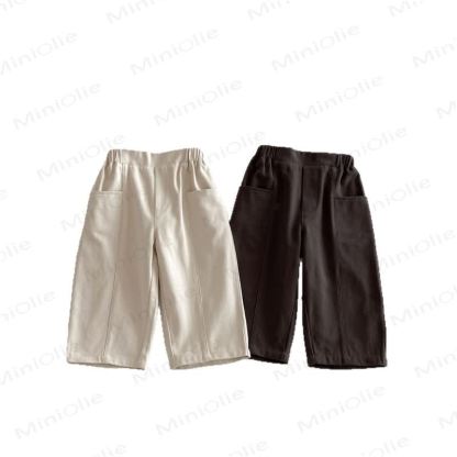 Toddler Solid Color Pocket Pants - image 8