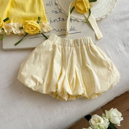 Toddler 3D Flower Tank and Shorts Set - image 5