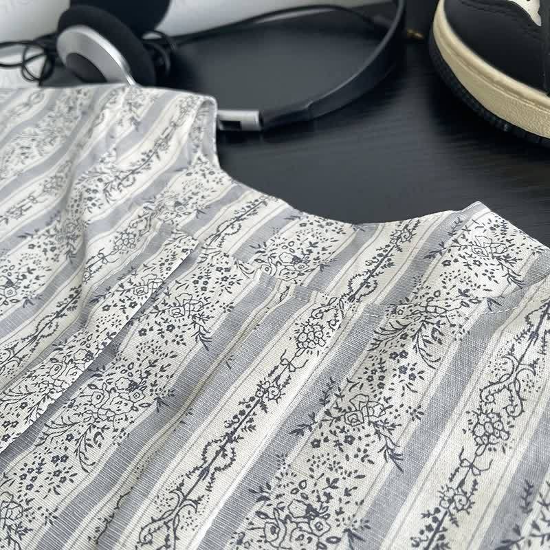 Toddler Floral Shirt and Pants Set - image 4