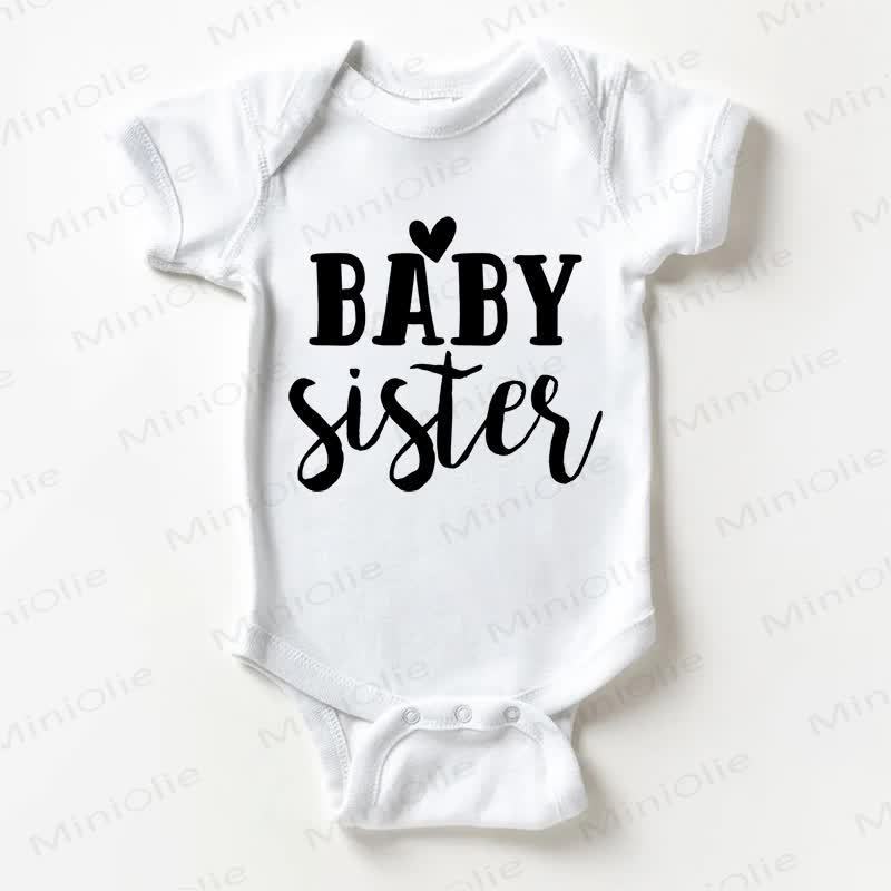 BABY SISTER Baby White Bodysuit - White - 18-24M - image 1