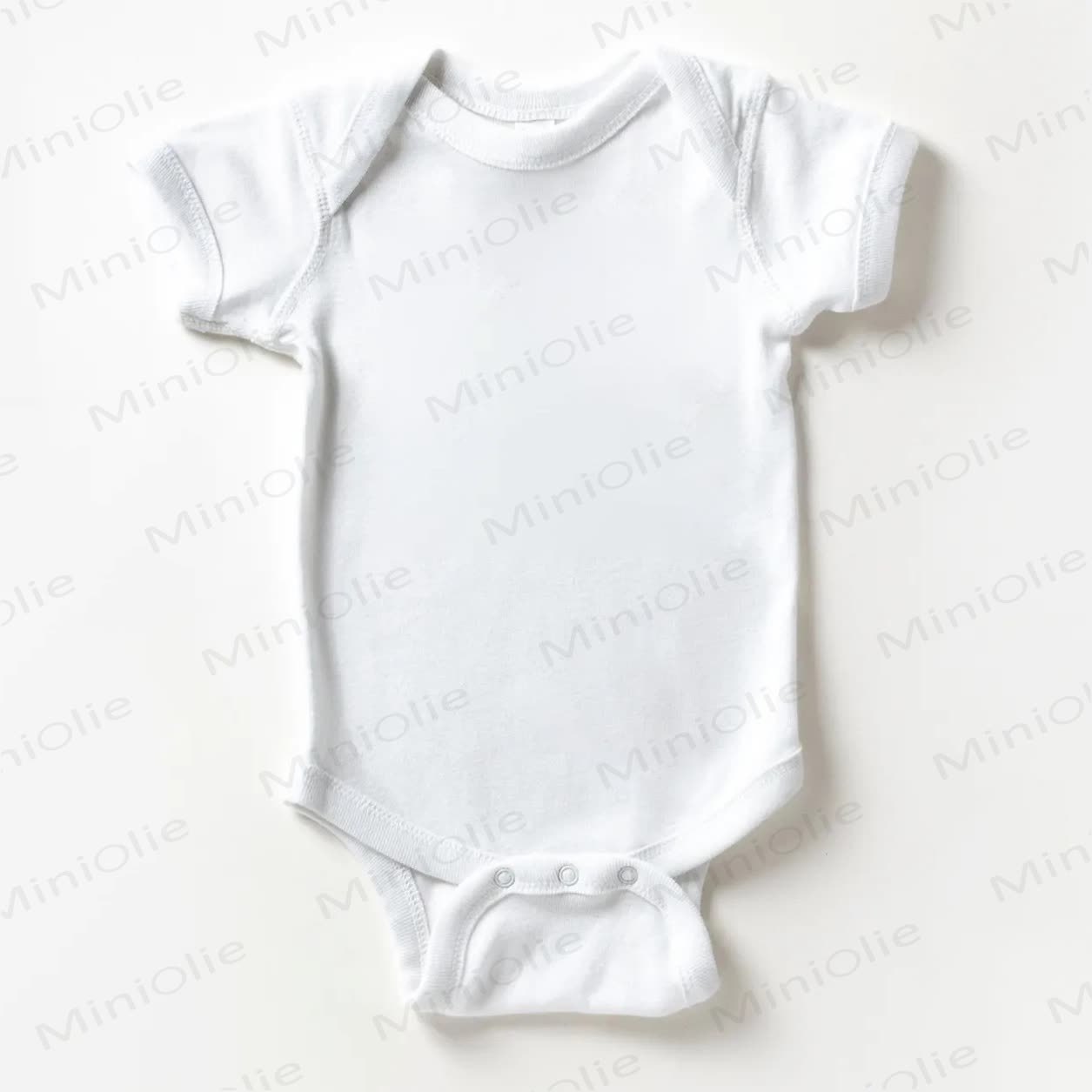 Personalized Cuter Animal Letter Baby Name Customization White Bodysuit - White - 18-24M - image 2