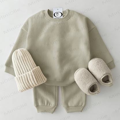 Personalized Football Letter Baby 2-piece Green Set with Name Customization - Grey Green - 2-3T - image 2