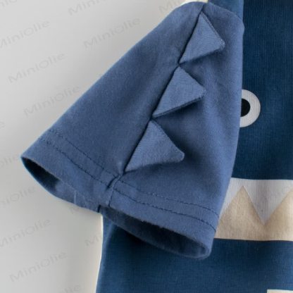 Toddler Colorblock Dino T-shirt - image 3