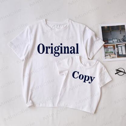  ORIGINAL/COPY Family White Matching T-Shirt - White - Adult T-Shirt: XL - image 1