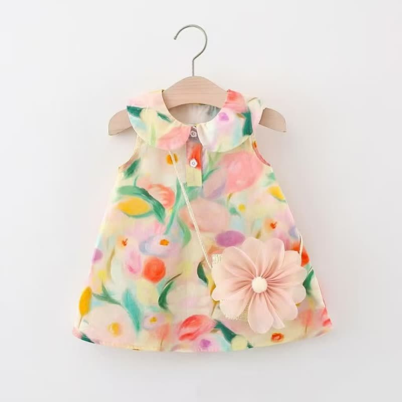 Baby Toddler Girl Floral Sundress - Multicolor - 4-5T - image 2