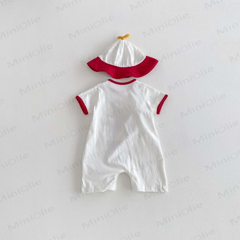 STAR OF THE SHOW Baby Romper with Hat - image 4