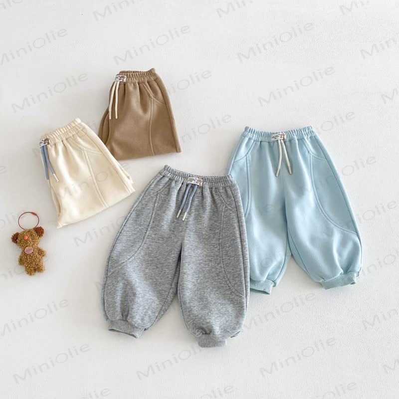 Toddler Boy Solid Color Jogger Pants - image 1