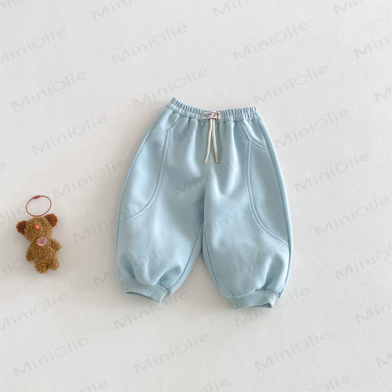 Toddler Boy Solid Color Jogger Pants - Blue - 4-5T - image 5