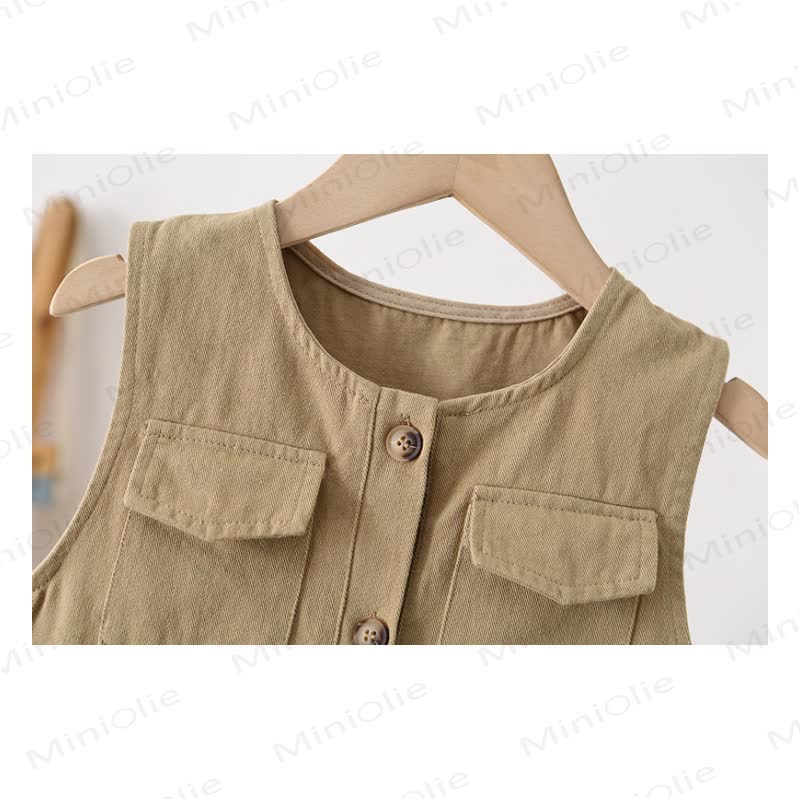 Toddler Cargo Coverall - image 3
