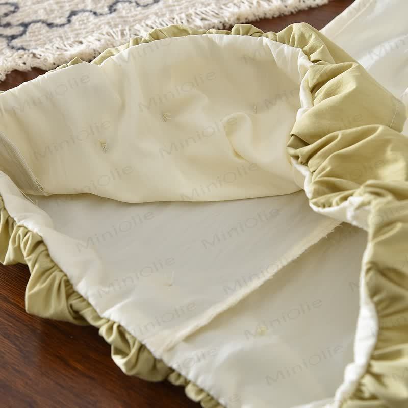 Toddler Girls Ruffled Top and Wide-Leg Pants Set - image 3