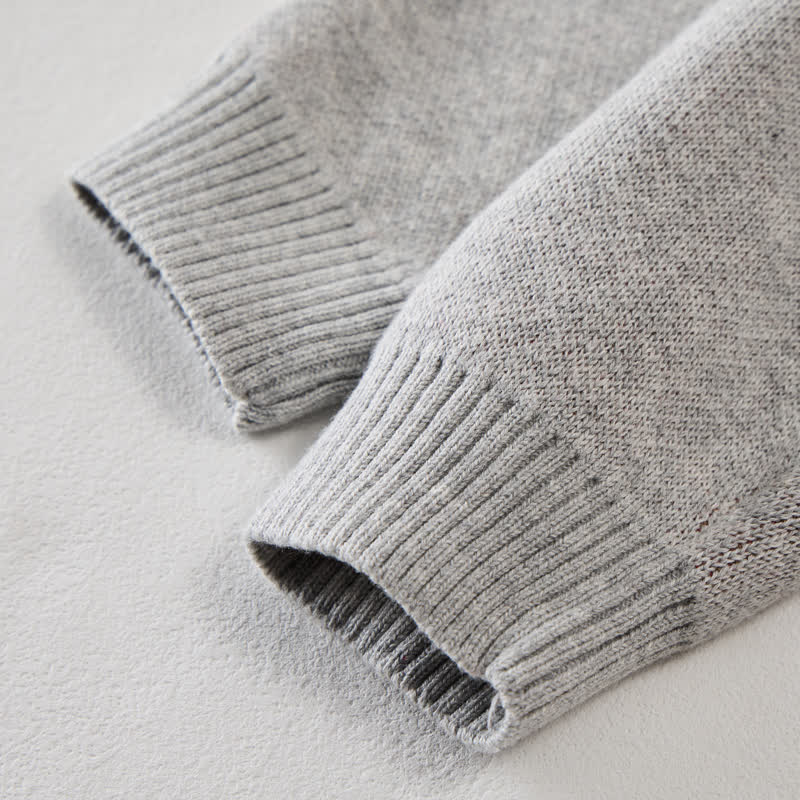 Baby Toddler Puppy Grey Sweater Cardigan - image 5