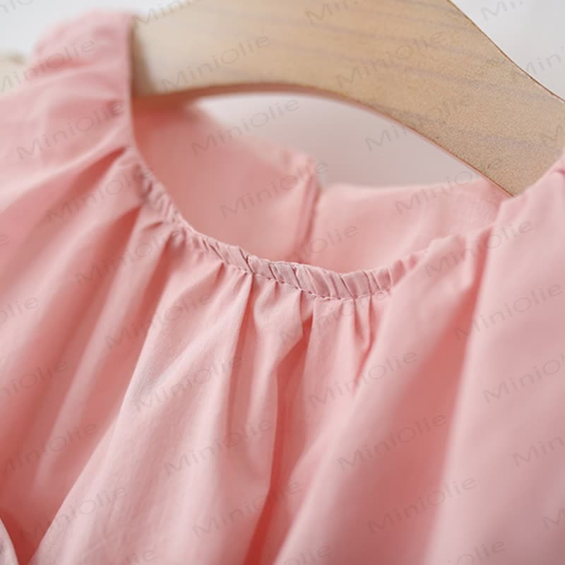 Baby Girls Pink Rows Dress - image 3