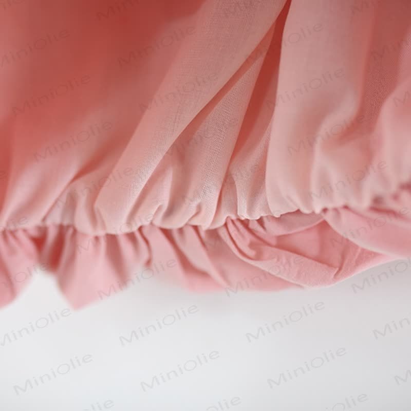 Baby Girls Pink Rows Dress - image 6
