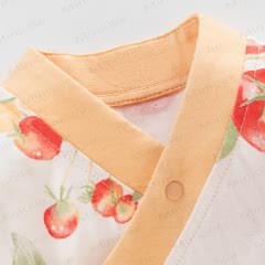 Baby Tomato Kimono Romper - image 2