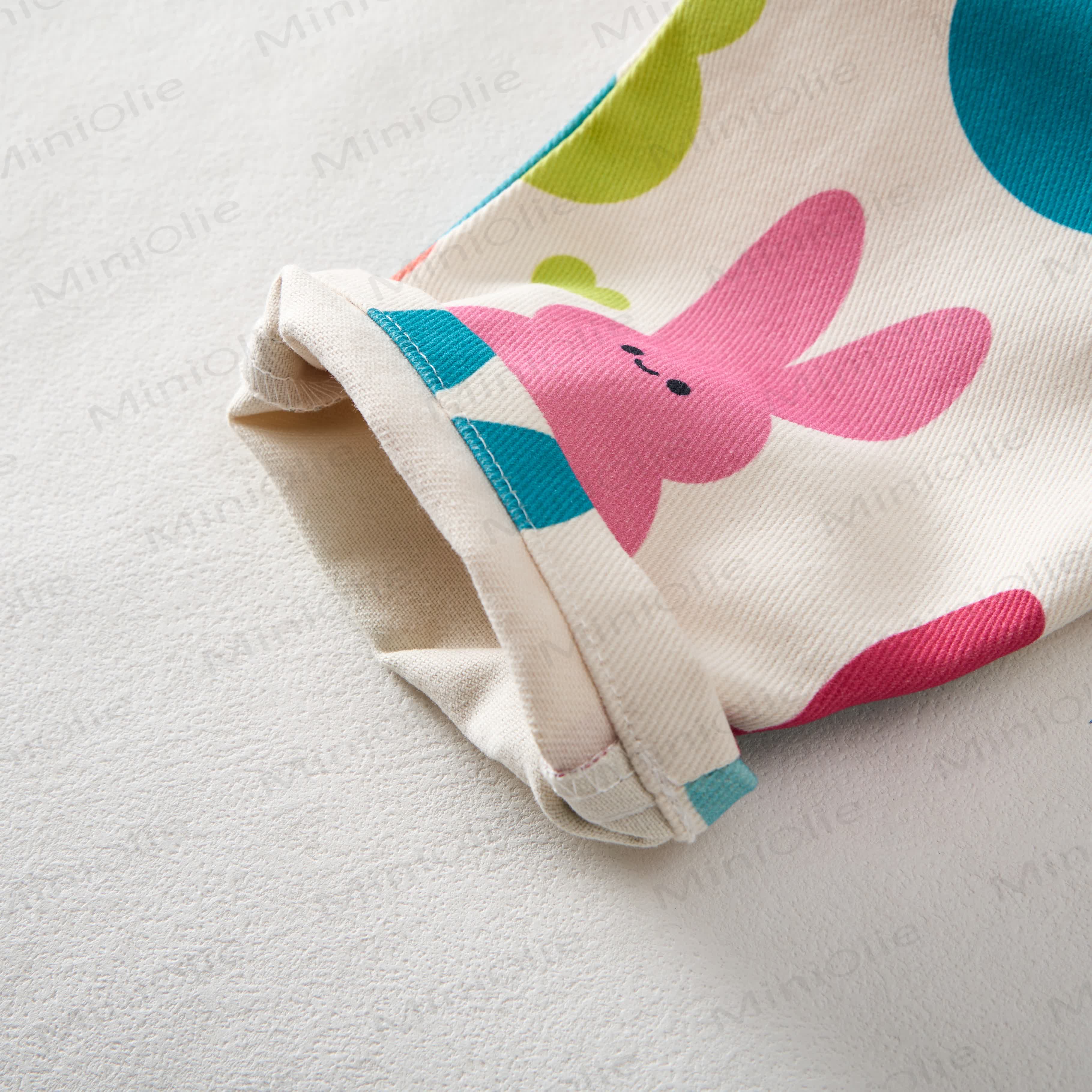 Baby Toddler Colorful Bunny Overalls - image 5