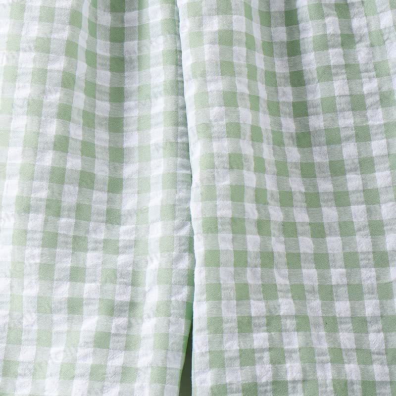 Toddler Girl Gingham Bow Cotton Romper - image 7