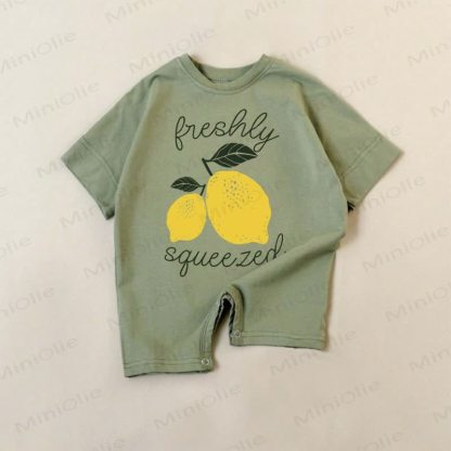 FRESHLY SQUEEZED Baby Green Lemon Romper - Green - 18-24M - image 1
