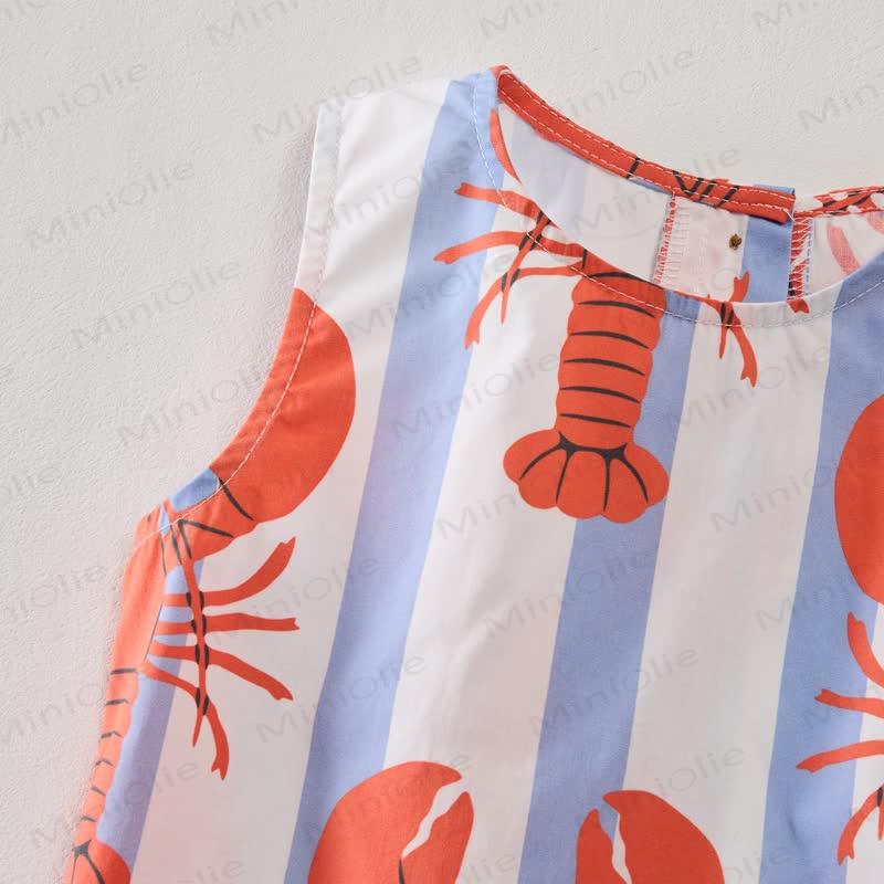 Baby 2-Piece Lobster Sleeveless Set - image 4