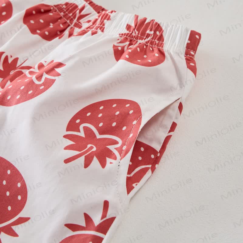 Baby 2-Piece Strawberry Sleeveless Set - image 6