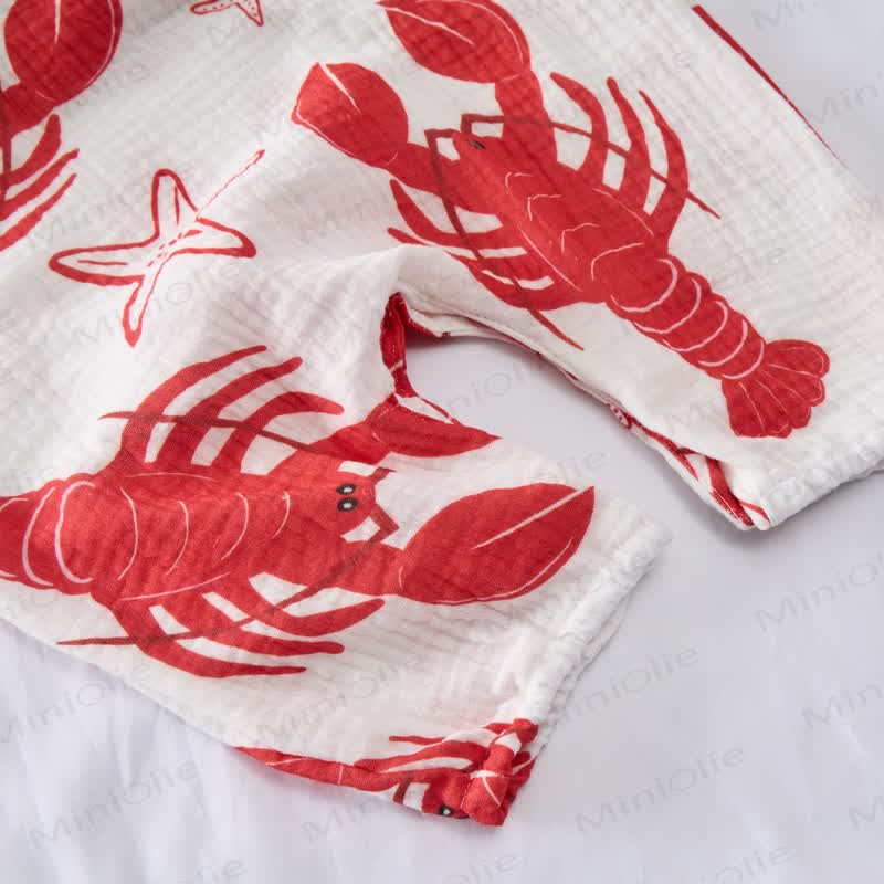 Baby Lobster Romper with Hat - image 5