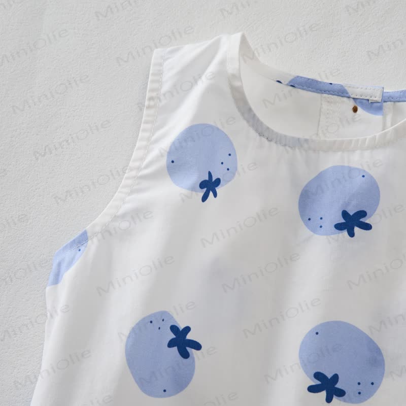 Baby 2-Piece Blueberry Sleeveless Set - image 3