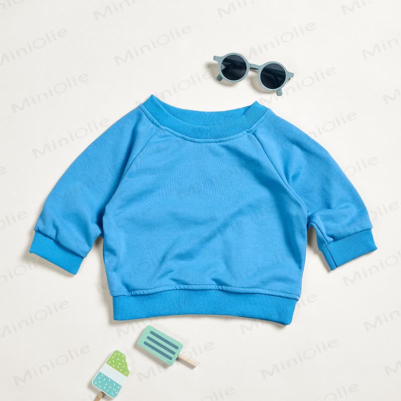 READ TO ME YOU PEASANT Baby Toddler Blue Sweatshirt - image 3