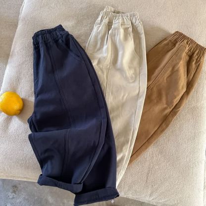 Toddler Cotton Summer Solid Color Cargo Pants - image 1