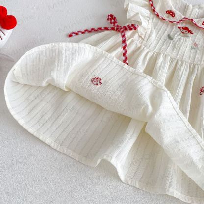 Baby Toddler Girl Bow Tank Top or Sleeveless Dress or Plaid Pants - image 9