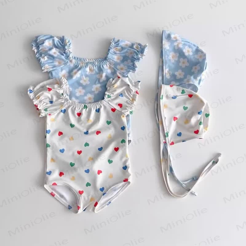 Baby Girl Sweet Summer Swimsuit - image 1