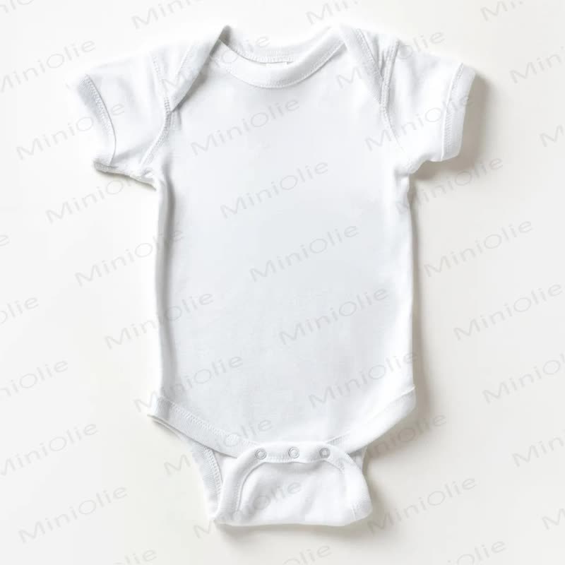 Name Customization Animal Print Baby White Bodysuit - White - 18-24M - image 2