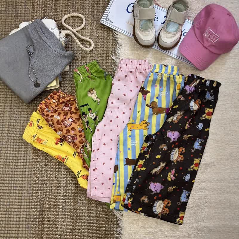 Toddler Cotton Pants or Solid Color Tee - image 1