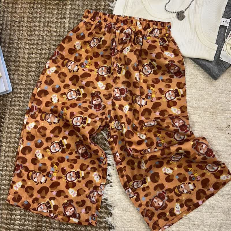 Toddler Cotton Pants or Solid Color Tee - Brown - 6-7T - image 5