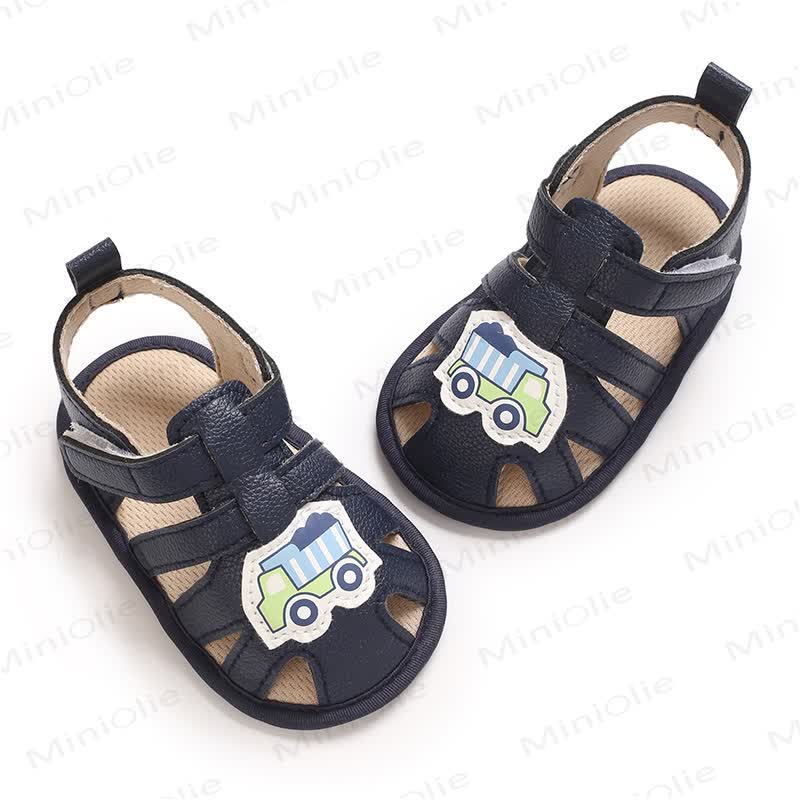 Baby Boy Car/Tiger First Walker Sandals - image 5