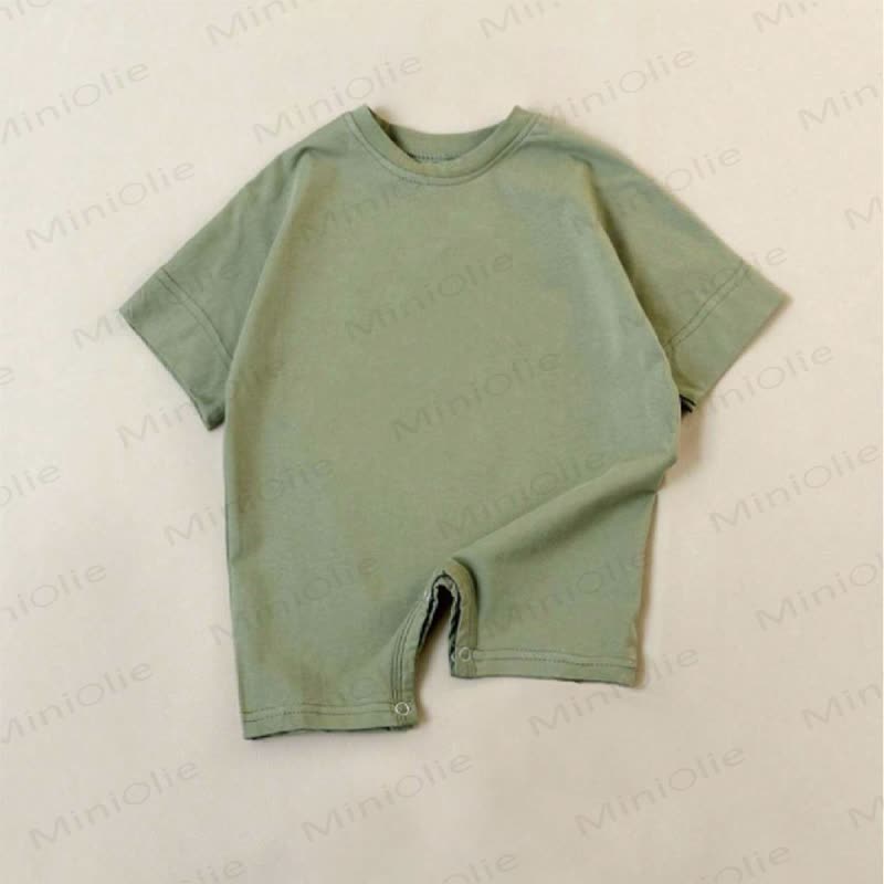 Name Customization Love Arrow Print Baby Green Romper - Green - 18-24M - image 2