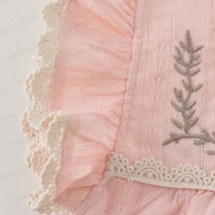Baby Lace Square-neck Romper - image 4
