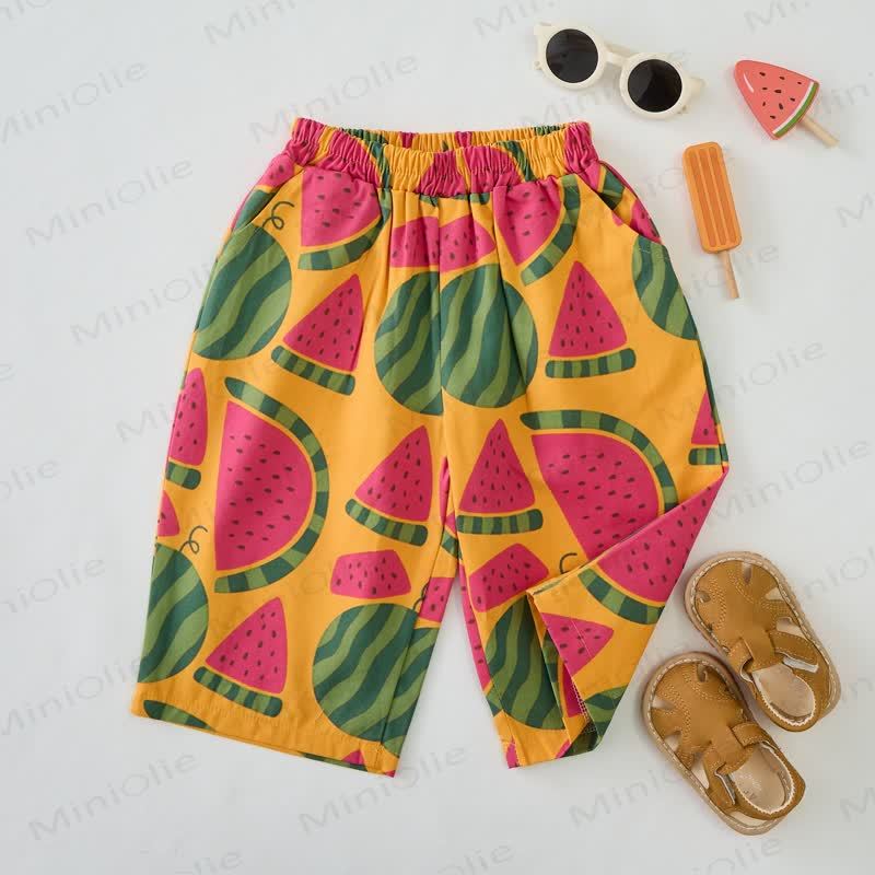 Baby Watermelon Orange Pants - image 3