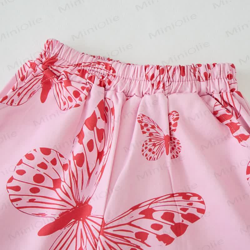 Baby Butterfly Pink Pants - image 3
