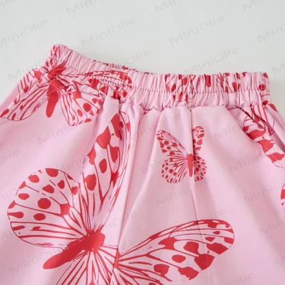 Baby Butterfly Pink Pants - image 3