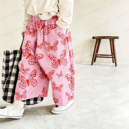 Baby Butterfly Pink Pants - Pink - 2-3T - image 1