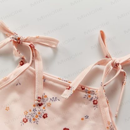 Baby Flower/Lemon Ruffle Strap Swimsuit - image 5
