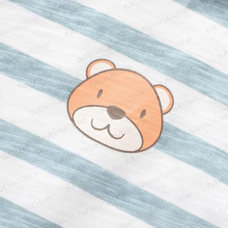 Baby Boy Bear Pattern T-shirt - image 5